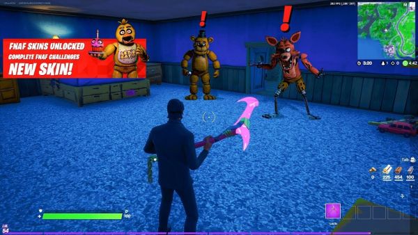 FNAF SKINS & GAMEPLAY TikTok FAKES in Fortnite
