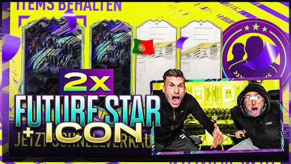 2x FUTURE STAR + 2x ICON (sbc) im PACK OPENING 😱🔥Best Of 100 Future Star UPGRADE SBC Packs!! FIFA 21