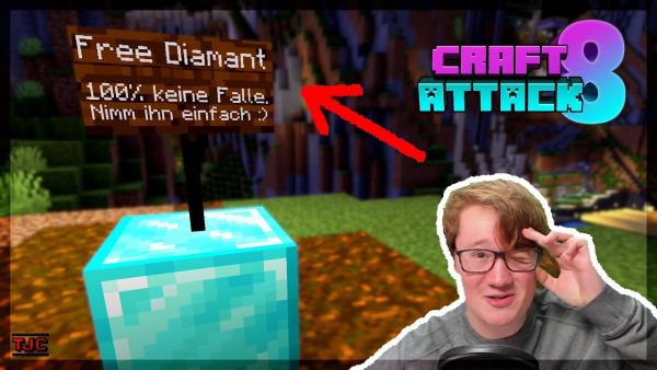 COSMIC BRAIN TROLL - Würdest DU diesen DIAMANT abbauen?! - Craft Attack 8 Ep. 74