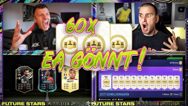 EA GÖNNT ANDERS! 60x FUTURE STARS SBC BATTLE vs IamTabak 😱🔥