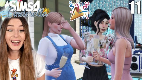 GIRLS NIGHT OUT! 🍾🎉🎊 Party mit den Mädels 😍 - Die Sims 4 Cinderella Legacy Part 11 | simfinity