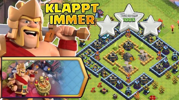 EINFACH 3 Sterne bei der Schweinebergherausforderung | Neuer Skin in Clash of Clans deutsch