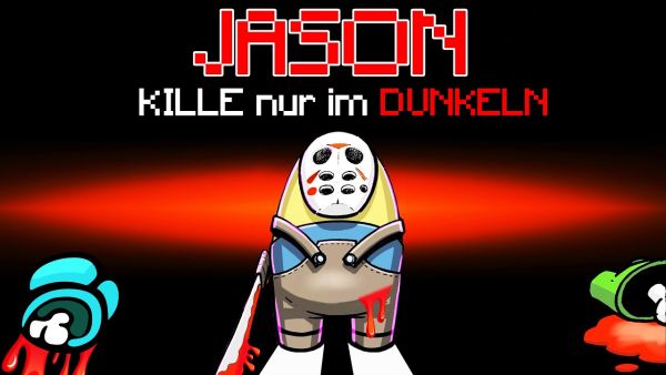 AMONG US als JASON spielen ( Dunkel = KILL ) ☠️
