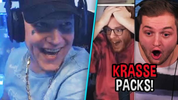 Monte ÖFFNET Packs für UNGE, Trymacs, Mcky uvm. 🤩 + Reaktionen #1 | MontanaBlack Highlights
