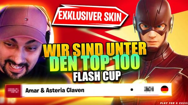 😨 Bekommen wir den WELTWEIT EXKLUSIVEN FLASH SKIN ? | Flash Cup mit CLAVEN