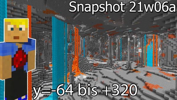 NEUE maximale Bauhöhe y = 320 & ALLES ändert sich für Minecraft Höhlen! - Minecraft 1.17 Update