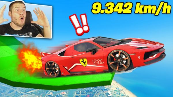 das *NEUE* SCHNELLSTE AUTO in GTA 5! 3423 km/h !