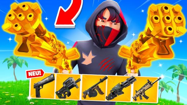 Wer zuerst ALLE WAFFEN in GOLD verwandelt bekommt 13.500 VBUCKS
