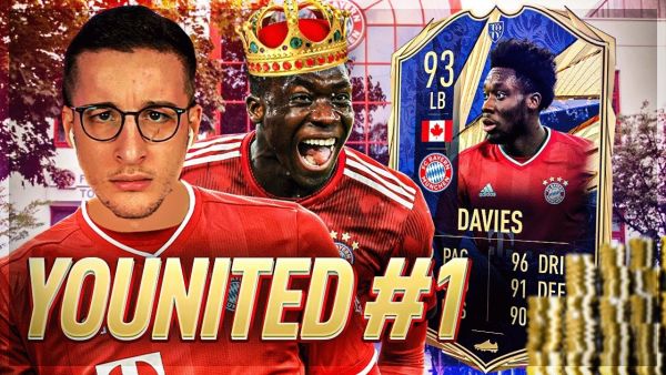 Die ALLZWECK Waffe😱🔥 FIFA 21: YOUnited FUTURE DAVIES #1