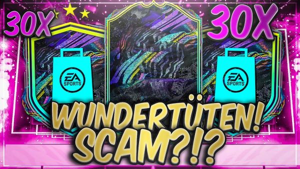 DAS IST DOCH SCAM! 30x WUNDERTÜTEN SBC PACKS! in FIFA 21