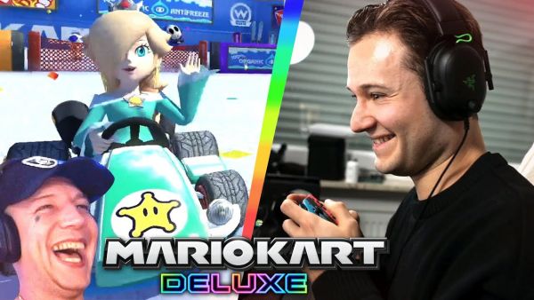 Mit A gibt man Gas oder? 🤔😂 | Mario Kart 8 mit Monte, Papaplatte, Repaz & Solution
