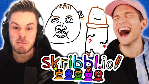 REZO malt Sachen und ich werde fast gebannt.. Skribbl.io