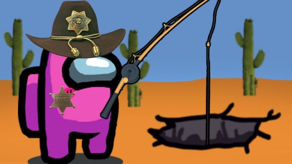 1000 IQ Sheriff angelt Impostor