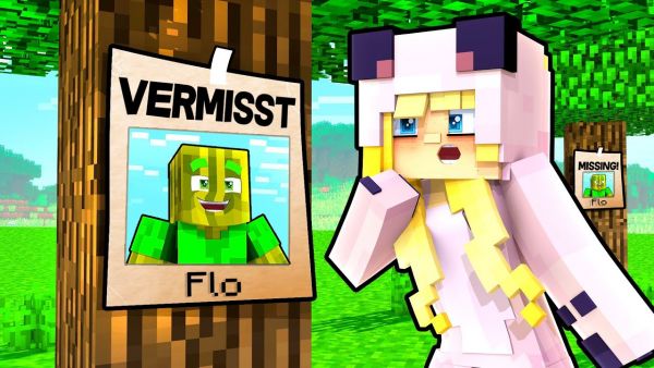 FLO wird VERMISST in MINECRAFT?! - Minecraft WOLF 2