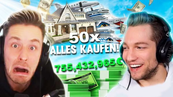 Einen TAG Leben wie JEFF BEZOS Milliardär - mit Rezo!