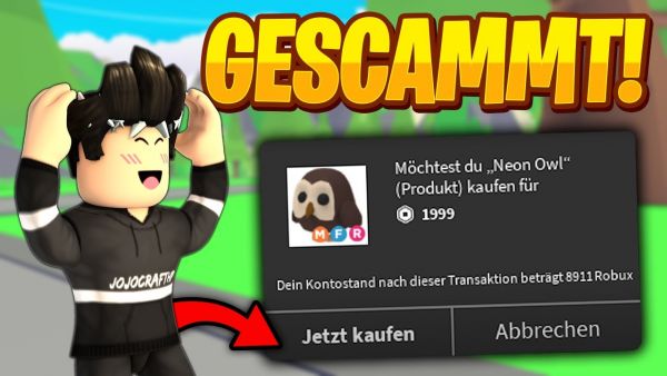 FAKE Adopt Me SPIEL hat meine ROBUX GESCAMMT! | Roblox/Deutsch