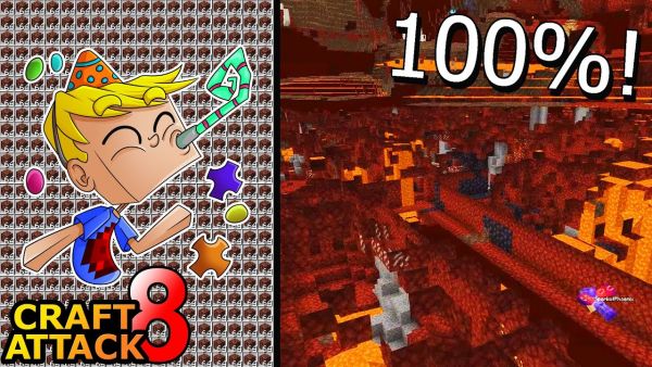 100% Netherite gefarmt! 5904 Ancient Debris fertig! + Timelapse! - Minecraft Craft Attack 8 #232