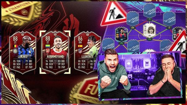 FIFA 21: Fut Champions REWARDS + TEAM BAU und ein paar Future Star Packs😱🔥