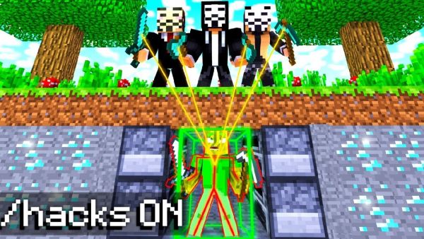 Minecraft SPEEDRUNNER vs. HACKER