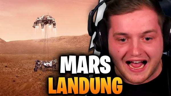 😲🚀Trymacs REAGIERT auf die MARS Landung! | Trymacs Stream Highlights