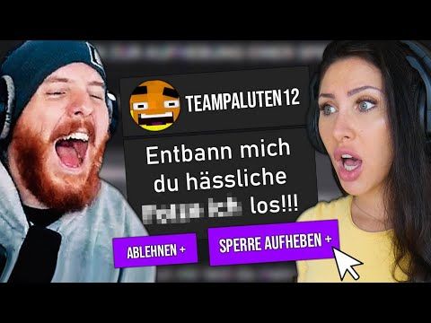 Unge und Ich reagieren auf meine heftigsten Entbannungsanträge auf Twitch!