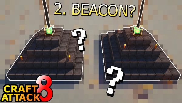 "Weird Flex but OK" 2 Beacons? & Mega Prank an IOser100! - Minecraft Craft Attack 8 #234