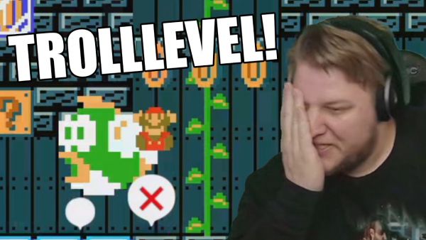 Brammen wird WIEDER GETROLLT! | Mario Maker 2 Trollevel