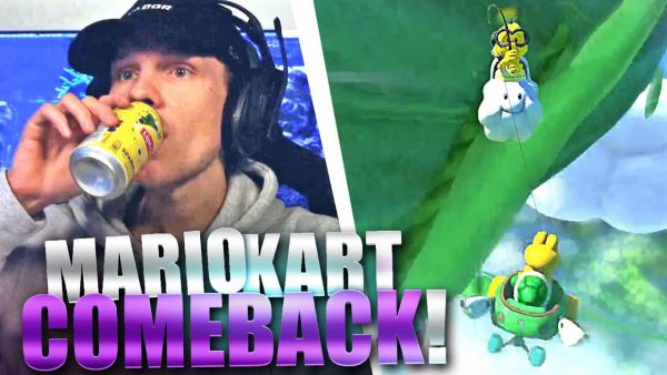 Pünktlich um 10 Uhr mit nem Käsebrötchen in der Hand 😂🚗 | Mario Kart 8