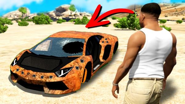 ICH habe einen VERLASSENEN LAMBORGHINI gefunden in GTA 5!!