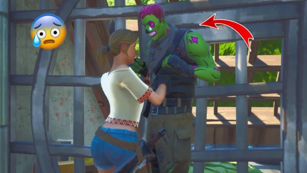 DIE BÖSE BABYSITTERIN!🔪👱‍♀️ (sie schlägt mich und sperrt mich ein..) (ein Fortnite Kurzfilm) 😱🩸