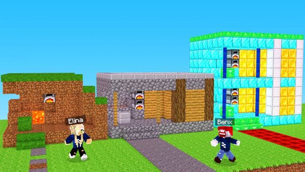 1€ SCHMIEDE gegen 1000€ SCHMIEDE! (Minecraft)
