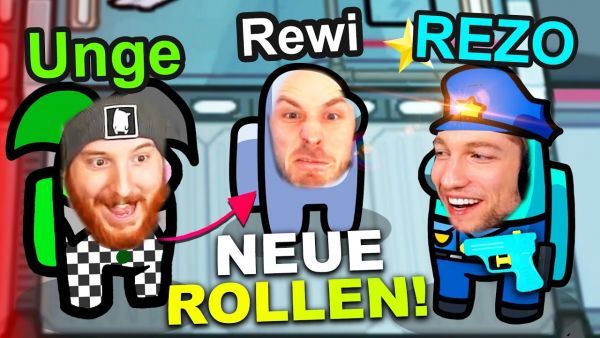 Among US mit 4 NEUEN ROLLEN & Unge ist unglaublich schlecht in dem Game hhahahahhaha