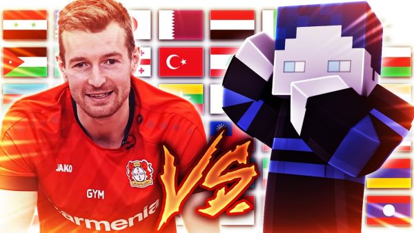 BastiGHG vs. Lukas Hradecky - FLAGGEN QUIZ REAKTION