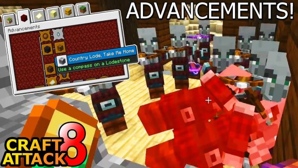 ALLE Minecraft Advancements sammeln? Wird das schwer? - Minecraft Craft Attack 8 #238