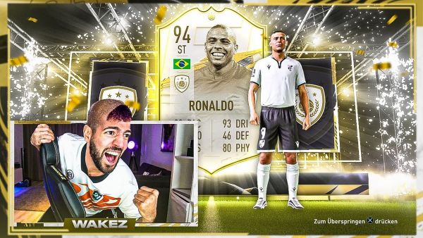 OMGG!!! 94 ICON RONALDO GEZOGEN 🔥😱 FIFA 21: Pack Opening Wakez