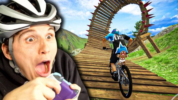 Der STACHEL Looping! | Fahrrad Simulator