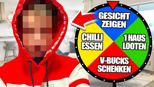 BRAXIC ZEIGT SEIN GESICHT wenn...!? 😱(krank) Fortnite Glücksrad Challenge