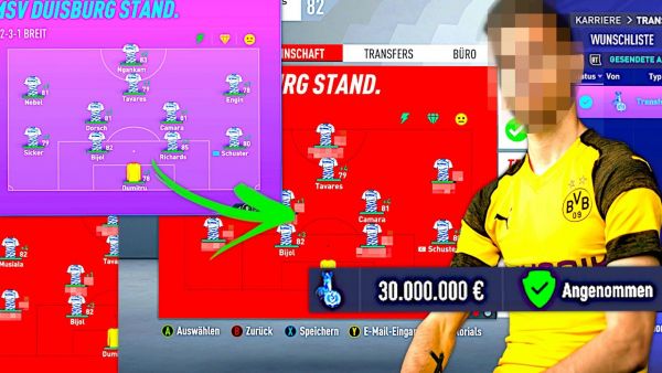 FIFA 21 : ICH BAU DEN KADER KOMPLETT UM !!! 👷 (Ex BVB Star verpflichtet ✅) Duisburg Karriere #40
