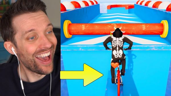 ICH FAHRE die TODESWELLE im Fahrrad Simulator!
