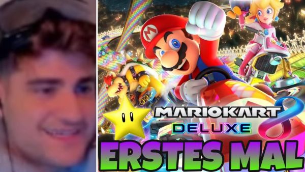 ELI SPIELT ZUM ERSTEN MAL MARIO KART😂 VettelN97🏎 mit Sidney & Willy🔥 | ELIGELLA