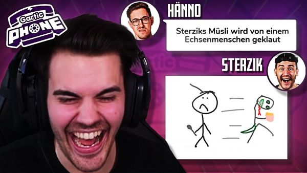 Echsenmensch klaut @Sterzik Müsli | Gartic Phone | SÜLZE 034