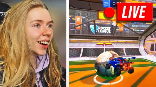 1. LIVESTREAM Rocket League mit Elinski