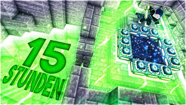15 STUNDEN FÜR EINE MINECRAFT CHALLENGE (NUR NACH OBEN LAUFEN)