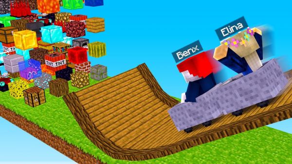 100 Richtige SPRÜNGE für UNBESIEGBARE RÜSTUNG! (Minecraft)