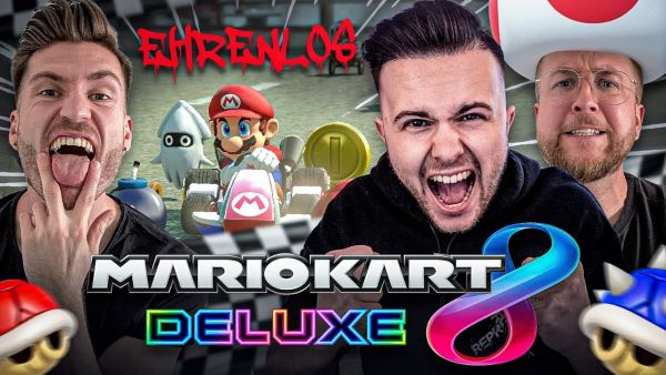 Hier ENDEN FREUNDSCHAFTEN .. 🤯😂 EHRENLOS in MARIO KART mit GamerBrother (Sauski) !!