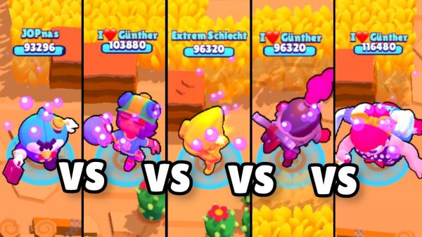 WER IST DER BESTE RIESENBRAWLER? 🏆 Alle gegen Einen Battle! Brawl Stars deutsch
