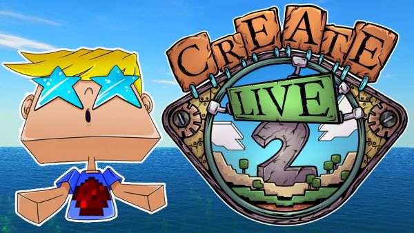 Neues Projekt! Neue Staffel CREATE startet! - Minecraft Create Live 2 #00