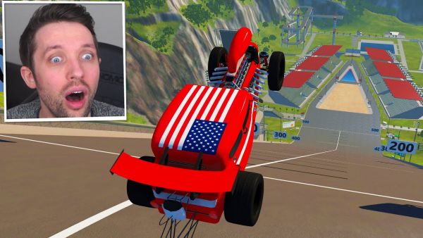 NEUES FALLSCHIRM AUTO im BeamNG Schanzen Springen