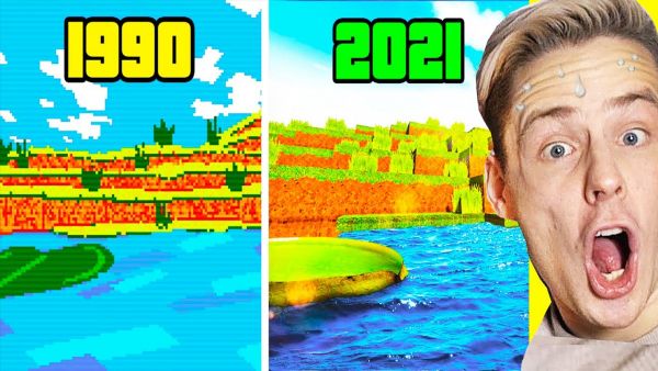 SO sah Minecraft FRÜHER AUS (1990 - 2021)
