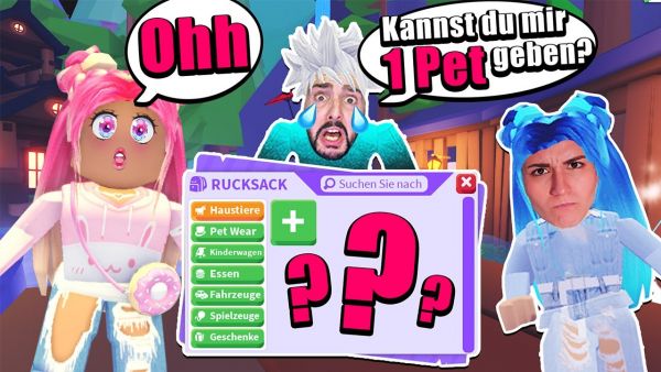 BABY KAAN TUT SO ALS HÄTTE ER KEINE PETS! Wird er jetzt zum Scammer & wird er erwischt? [Roblox]